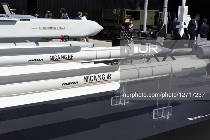 SCALP STORM SHADOW Missile At Paris Air Show