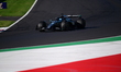 George Russell of Mercedes-AMG Petronas runs during free practice of the Italian GP, the 1...