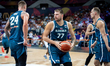 Luka Doncic plays during the FIBA EuroBasket match between Israel and Slovenia in Katowice...