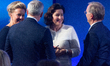Dorothee Baer, the federal minister of technology, and Ina Brandes, the minister of Scienc...