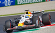 Isack Hadjar of France drives the (06) Visa Cash App Racing Bulls F1 Team VCARB 02 during...