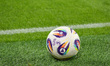 The official ball of the match is used during the FIFA World Cup 2026 Qualifiers, Group I...