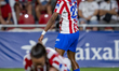 Luany Vitoria Da Silva of Atletico de Madrid celebrates her goal during the Liga F Moeve f...