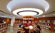 Citizens use public services at the Beijing City Library in Beijing, China, on September 6...