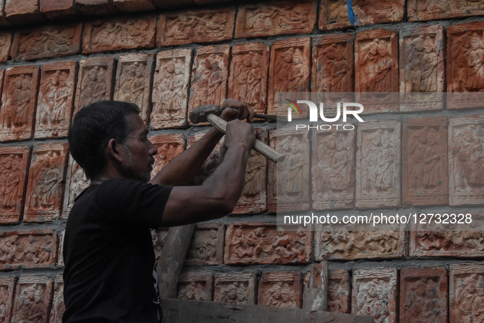 Preparation For Durga Puja Festival In Kolkata. 