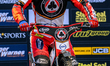 Jake Mulford of Belle Vue Aces participates in the Rowe Motor Oil Premiership Play Off Sem...