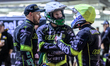 From left to right, Danny King of Ipswich Witches, Jason Doyle of Ipswich Witches, and Emi...