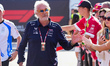 Flavio Briatore is the executive advisor of the BWT Alpine F1 Team during the free practic...