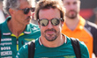 Fernando Alonso participates in the free practice of the Formula 1 Pirelli Gran Premio d'I...