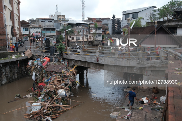Flood In Bali, Indonesia