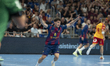 Daniel Fernandez Jimenez plays for FC Barcelona during the EHF Champions League 2025/2026...