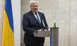 Ukrainian Foreign Minister Andrii Sybiha participates in a joint press conference with Pol...