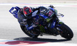 Alex Rins of Spain and Monster Energy Yamaha MotoGP rides on track during the qualifying o...