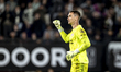 PSV Eindhoven goalkeeper Matej Kovar plays during the match between NEC and PSV at De Goff...