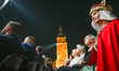 KRAKOW, POLAND – SEPTEMBER 13: Artists and historical reenactors during the main spectacl...