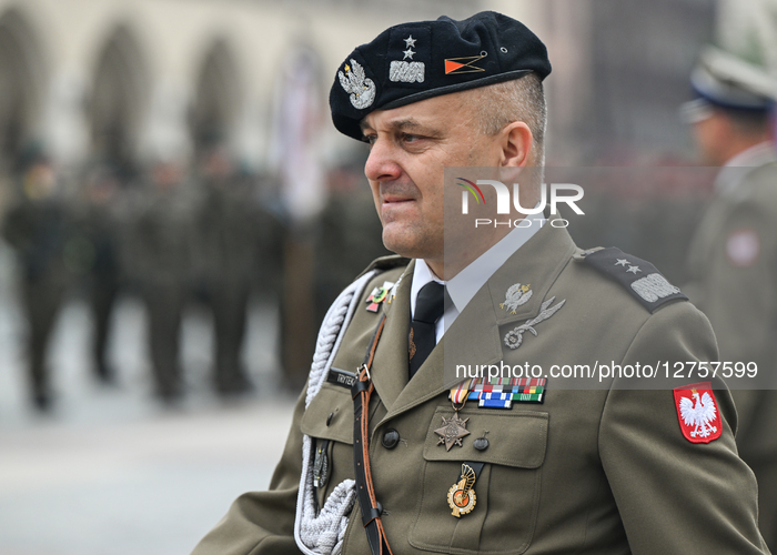 Poland Marks Land Forces Day In Krakow