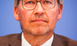Carsten Burckhardt, Deputy Federal Chairman of IG BAU, Christian Strunk, President of the...