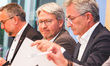 Carsten Burckhardt, Deputy Federal Chairman of IG BAU, Christian Strunk, President of the...