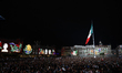The Mixan flag is seen during the Grito de Independencia for the 215th anniversary of the...