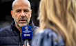 PSV Eindhoven trainer Peter Bosz is present during the match between PSV and Royale Union...