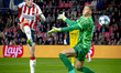 PSV Eindhoven forward scores the 1-3 during the match between PSV and Royale Union Saint-G...
