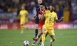 Marius Marin plays during the International Friendly match between Romania and Canada at N...