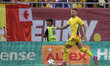 Denis Dragus is in action during the International Friendly match between Romania and Cana...