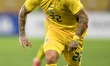Ionut Mitrita and Niko Sigur are in action during the International Friendly match between...