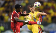 Florin Tanase plays during the International Friendly match between Romania and Canada at...