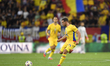 Alexandru Chipciu is in action during the International Friendly match between Romania and...