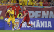 Joel Waterman and David Miculescu play during the International Friendly match between Rom...