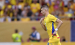 Florin Tanase plays during the International Friendly match between Romania and Canada at...