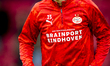 PSV Eindhoven midfielder Joey Veerman plays during the match between PSV and Royale Union...
