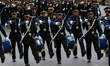 Cadets of the Mexican Armed Forces participate in the Civic-Military Parade, commemorating...