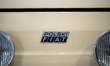 The Polski Fiat 126p logo is seen on a car during the Tuning Show EXPO in Krakow, Poland,...