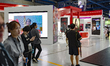 Visitors and buyers gather at the MBC booth during the 25th Broadcast Worldwide (BCWW 2025...