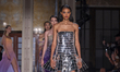 Models walk the runway finale for the Pamella Roland fashion show during Spring 2026 New Y...