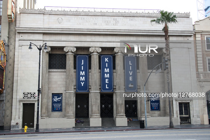 (FILE) Disney's ABC pulls 'Jimmy Kimmel Live!'