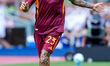 Gianluca Mancini of AS Roma in action during the Serie A Enilive match between AS Roma and...
