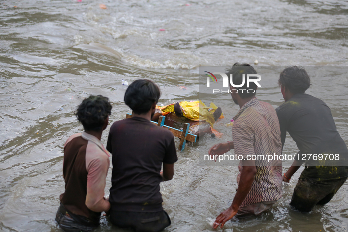 Bishwokarma Bisarjan In Nepal