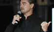 Actor Leonardo DiCaprio attends the red carpet for the 'One Battle After Another' fan even...