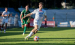 Mateusz Sowinski plays during the game between Hutnik Krakow and Rekord Bielsko-Biala in K...