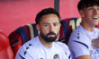 Jose Luis Morales sits on the bench during the match between Girona FC and Levante UD, cor...