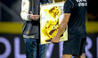 NAC Breda defender Boyd Lucassen plays his 100th match for NAC during the match between NA...