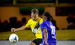 NAC Breda defender Boyd Lucassen plays during the match between NAC Breda and Heracles Alm...