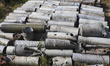Ammunition remnants used by the Russian army shell the city since the beginning of the ful...