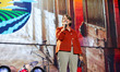 U.S. Senator Amy Klobuchar (D-MN) introduces Margo Price during the Farm Aid 40 Music Fest...