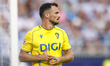 Iuri Tabatadze of Cadiz CF is in action during the La Liga Hypermotion match between Malag...