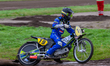William Kruit, 19, from The Netherlands, practices during the FIM Long Track World Champio...