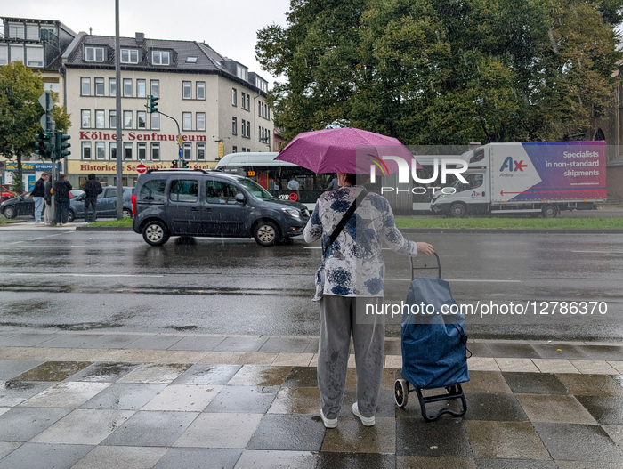 Rainy Weather In Cologne